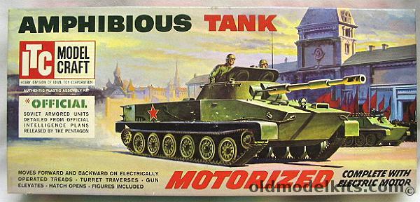 ITC 1/32 Motorized Soviet Amphibious Tank, 3810-249  plastic model kit